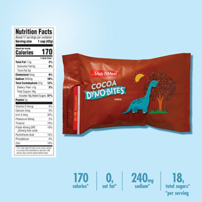 Malt O Meal Cocoa Dyno Bites - 25 Oz - Image 5