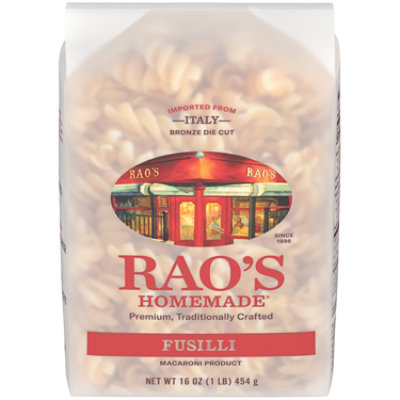 Rao's Homemade Fusilli Pasta - 16 Oz - Image 1