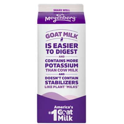 Meyenberg Fresh Whole Certified Humane Kosher Gluten Free Goat Milk - 0.5 Gallon - Image 3