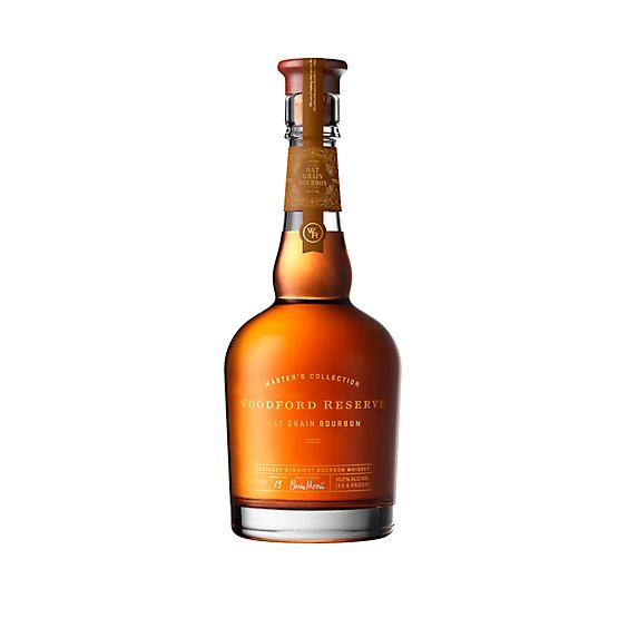Woodford Reserve Whiskey Kentucky Straight Bourbon Oat Grain 90.4 Proof - 750 Ml