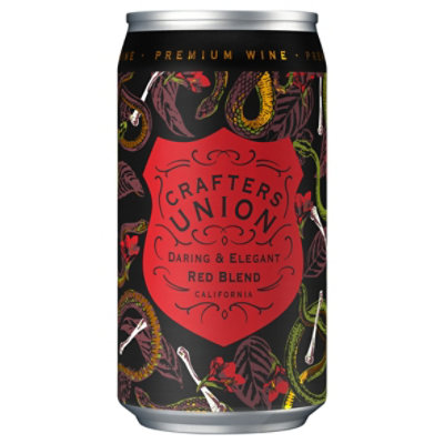 Crafters Union Red Blend Red Wine Can - 375 Ml - Image 3