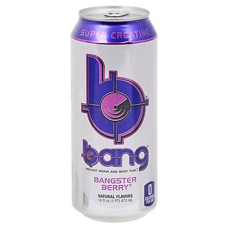 Bang Energy Bangster Berry - 16 Fl. Oz.