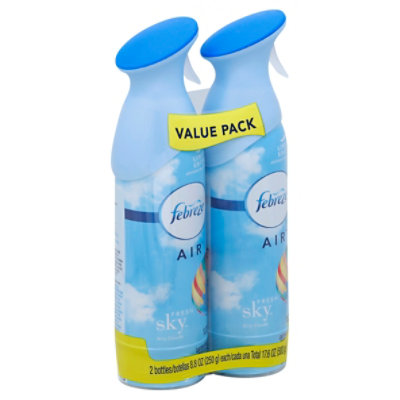 Febreze AIR Air Refresher Fresh Sky Value Pack - 2-8.8 Oz