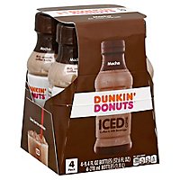 Dunkin Donuts Mocha Iced Coffee - 4-9.4 Fl. Oz. - Image 1