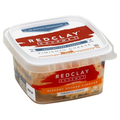 Redclay Gourmet Cheese Pimiento Hickory Smoked Cheddar - 10 Oz - Image 1