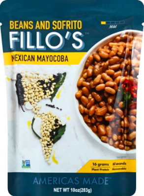 Fillos Beans Mexican Mayocoba - 10 Oz - Image 2