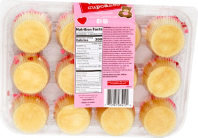 Vanilla Cupcakes Valentines 12 Pack - 10 Oz - Image 3