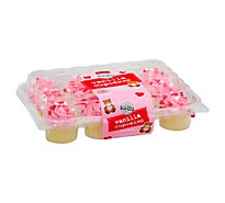 Vanilla Cupcakes Valentines 12 Pack - 10 Oz