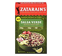 Zatarains Garden District Kitchen Brown Rice Salsa Verde - 5.7 Oz