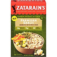 Zatarains Garden District Kitchen Brown Rice Parmesan Garlic - 5.7 Oz - Image 3