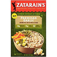 Zatarains Garden District Kitchen Brown Rice Parmesan Garlic - 5.7 Oz - Image 2