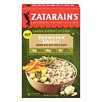 Zatarains Garden District Kitchen Brown Rice Parmesan Garlic - 5.7 Oz - Image 1