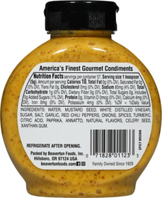 Inglehoffer Mustard Spicy Brown Zesty Deli Style - 10 Oz - Image 5
