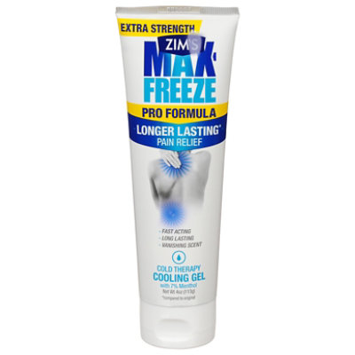 Zims Max Freeze Pro Gel - 4 Oz