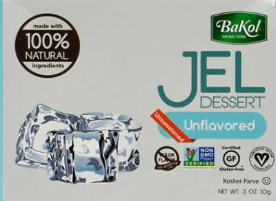 Bakol Jel Dessert Unsweetened Unflavored - 3 Oz - Image 2