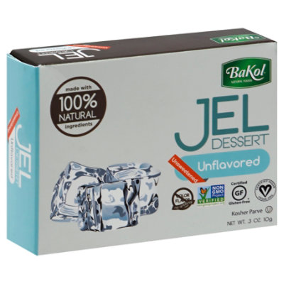 Bakol Jel Dessert Unsweetened Unflavored - 3 Oz - safeway