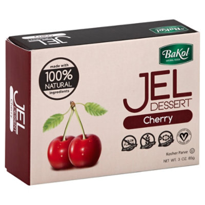 Bakol Jel Dessert Cherry - 3 Oz - Image 1