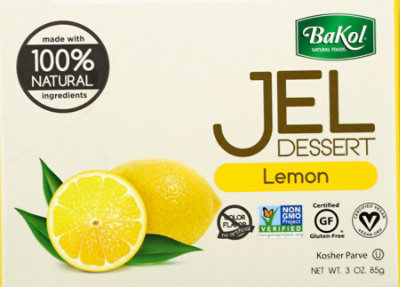 Bakol Jel Dessert Lemon - 3 Oz - Image 2