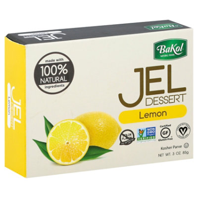 Bakol Jel Dessert Lemon - 3 Oz - Image 1