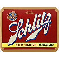 Schlitz Beer Cans - 12-12 Oz - Image 3