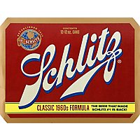 Schlitz Beer Cans - 12-12 Oz - Image 2