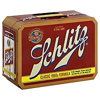Schlitz Beer Cans - 12-12 Oz - Image 1