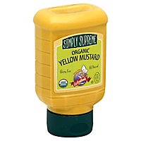 Woebers Simply Supreme Mustard Organic Yellow - 10 Oz - Image 1