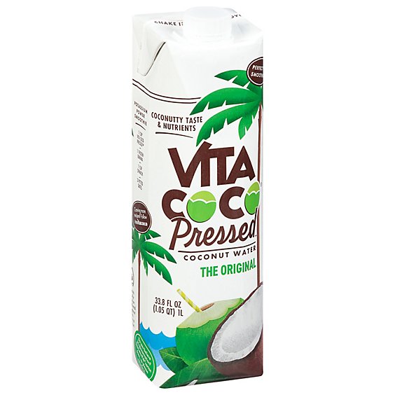 Vita Coco Pressed Coconut Water The Original - 33.8 Fl. Oz.