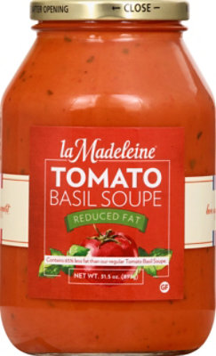 La Madeleine Soup Reduced Fat Tomato Basil - 31 Oz - Image 2