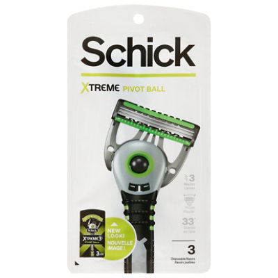 Schick Xtreme 3 Razor Disposable Pivot Ball - 3 Count - Image 3