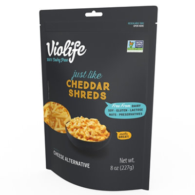 Violife Just Like Cheddar Shreds Dairy-Free Vegan - 8 Oz - Image 7