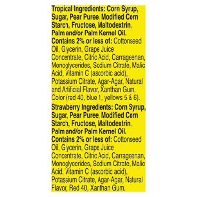 Fruit Gushers Flavored Snacks Strawberry Splash & Tropical - 16 Oz - Image 4