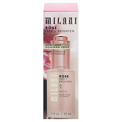Milani Face Oil Prep + Brighten Rose - 1 Fl. Oz. - Image 3