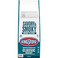 Kingsford Original Barbecue Charcoal Briquettes For Grilling With Classic Hickory - 8 Lbs - Image 1