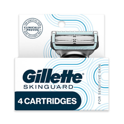 Gillette SkinGuard Razor Blade Refill For Men - 4 Count
