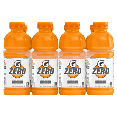 Gatorade Zero Thirst Quencher Zero Sugar Orange - 8-20 Fl. Oz.