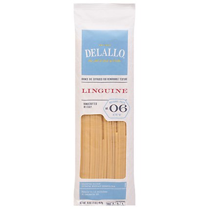 DeLallo Pasta Linguine No. 6 - 16 Oz - Image 1