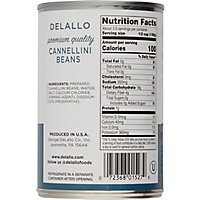 DeLallo Beans Cannellini - 15.5 Oz - Image 6