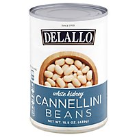 DeLallo Beans Cannellini - 15.5 Oz - Image 1