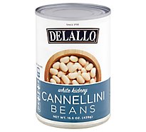 DeLallo Beans Cannellini - 15.5 Oz