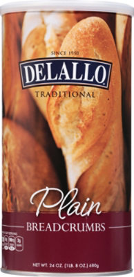 DeLallo Bread Crumbs Plain - 24 Oz - Image 2