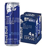 Red Bull Energy Drink Blueberry - 4-12 Fl. Oz.