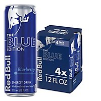 Red Bull Energy Drink Blueberry - 4-12 Fl. Oz. - Image 1