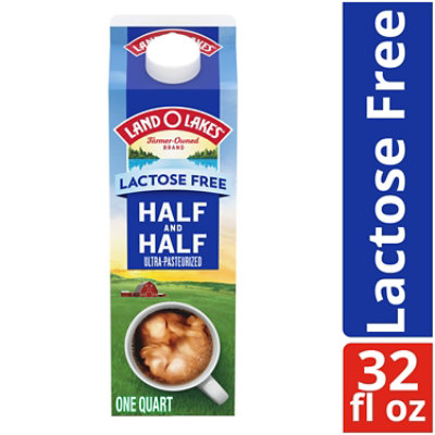 Land O Lakes Lactose-Free Half And Half Coffee Creamer - 1 Quart - Image 1