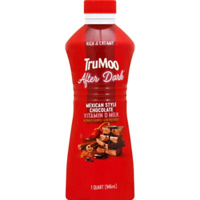 TruMoo After Dark Mexican Style Chocolate Milk - 1 Quart - Image 1