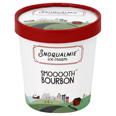 Snoqualmi Ice Cream Ky Brrbon - 16 Oz - Image 1