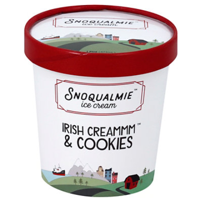 Snoqualmi Ice Cream Irish Creammmmm - 16 Oz - Image 1