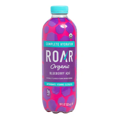 ROAR Organic Electrolyte Infusions Blueberry Acai - 18 Fl. Oz. - Image 3