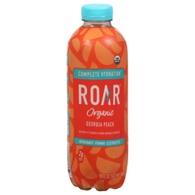 ROAR Organic Electrolyte Infusions Georgia Peach - 18 Fl. Oz. - Image 3