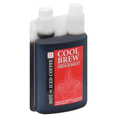Cool Brew Coffee Cold Brewed Concentrate French Roast 1 Liter Safeway